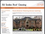 All Smiles Roof Cleaning - screen cap All Smiles Roof Cleaning - screen cap